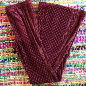 Free People Burnout Bell Bottoms